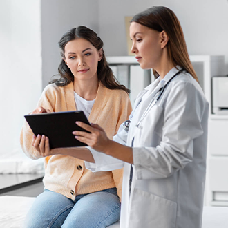 Woman feeling renewed energy after HRT in Oswego IL
