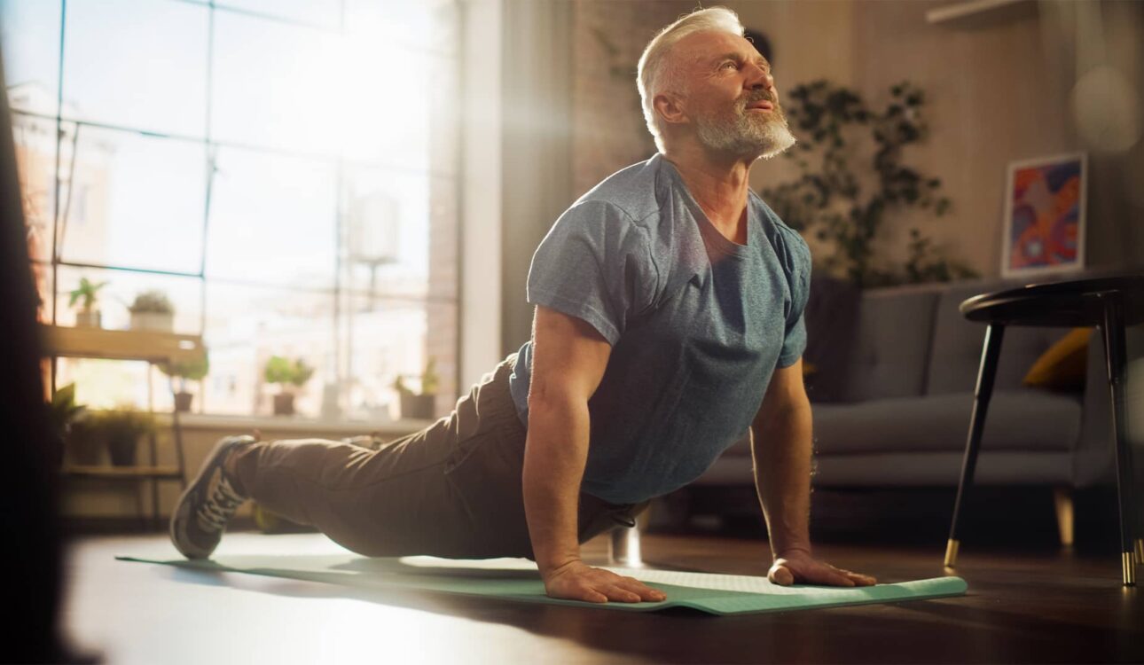 Man restoring vitality with TRT in Oswego IL at Elevate Testosterone & Weight Loss