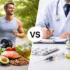 Boost testosterone naturally vs TRT comparison showing lifestyle changes and testosterone therapy